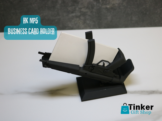 HK MP5 Business Card Holder – Compact SMG Desk Display