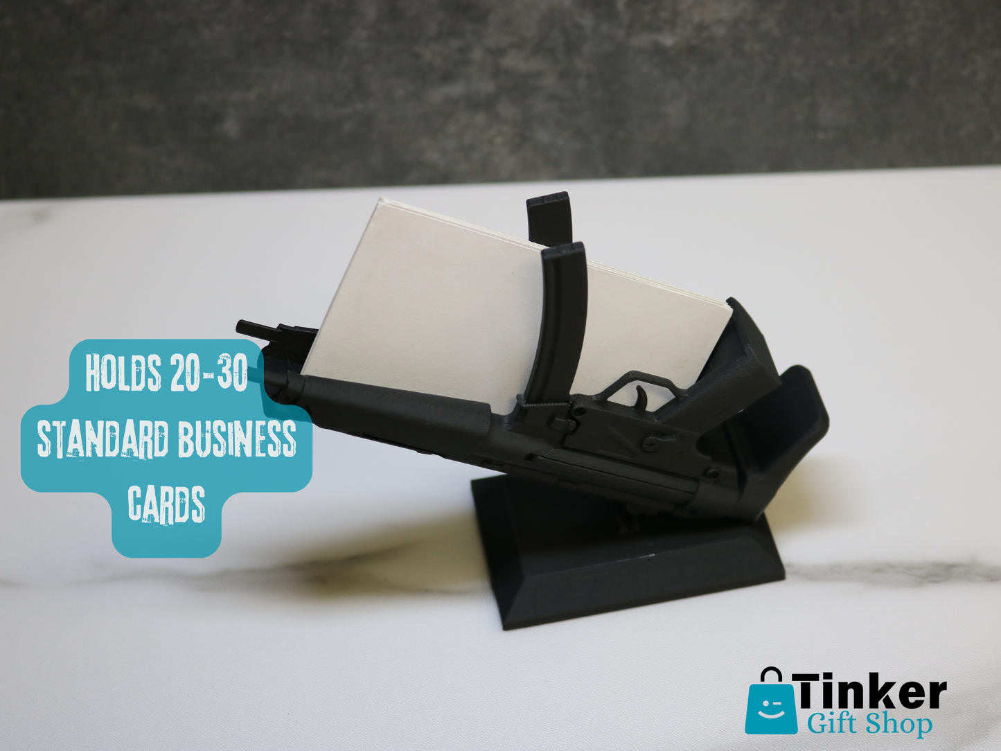 HK MP5 Business Card Holder – Compact SMG Desk Display