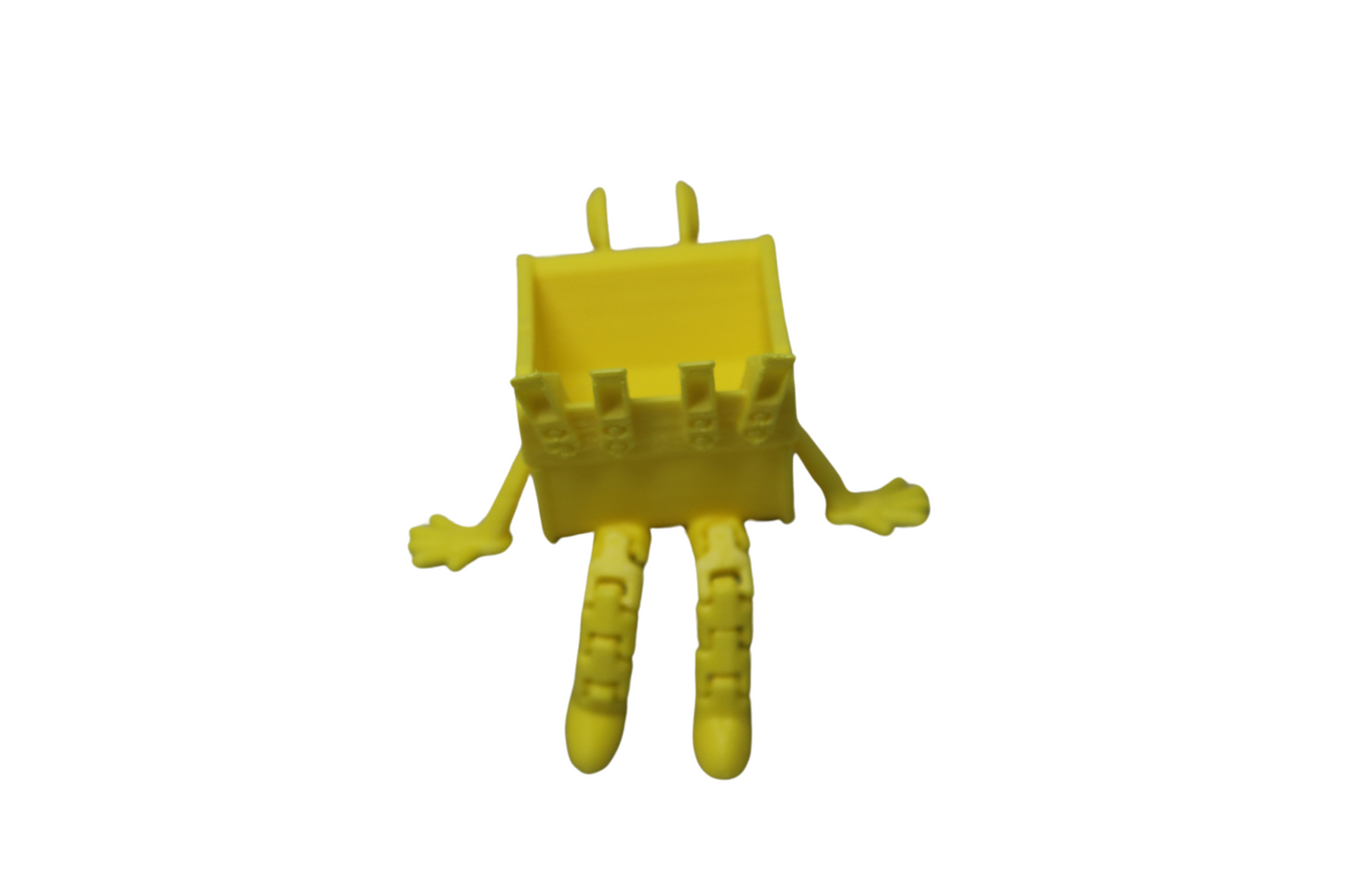 Excavator Bucket Buddy – Flexi-Leg Fidget Toy for Construction Fans